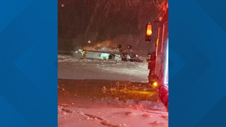 FAA: Plane carrying 8 people crashes during takeoff at Bangor Airport