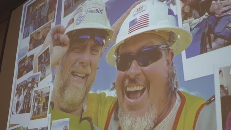 'They stood out as Mainers': MaineDOT honors two workers killed in I-95 crash in Waterville