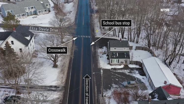 NTSB releases report on Rockland school bus crash that killed 12-year-old student