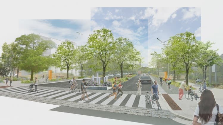 Portland is redesigning two major roads in the city, aimed at improving safety