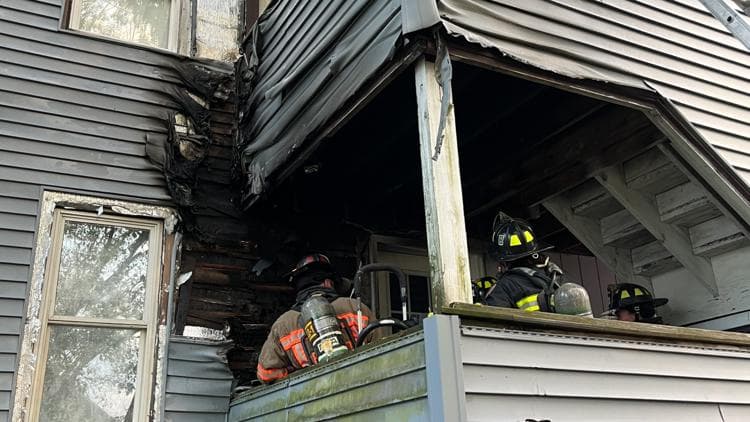 Biddeford fire damages apartment building, no injuries reported